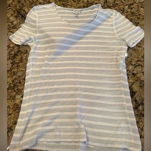 Armani sheer top, size 8